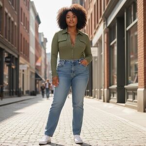 Fashion Nova Sage Soft Bodysuit
New